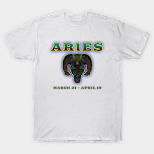 Aries 1b Maroon T-Shirt